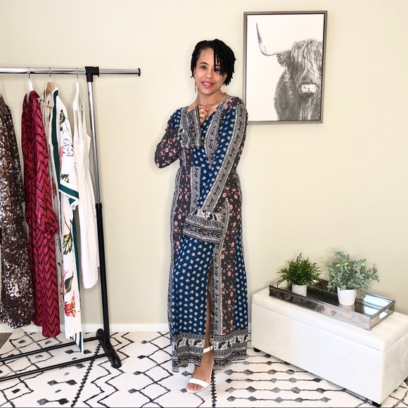 ✨NWT!✨Boho Maxi Dress 🎉Former HP🎉 - Picture 5 of 8